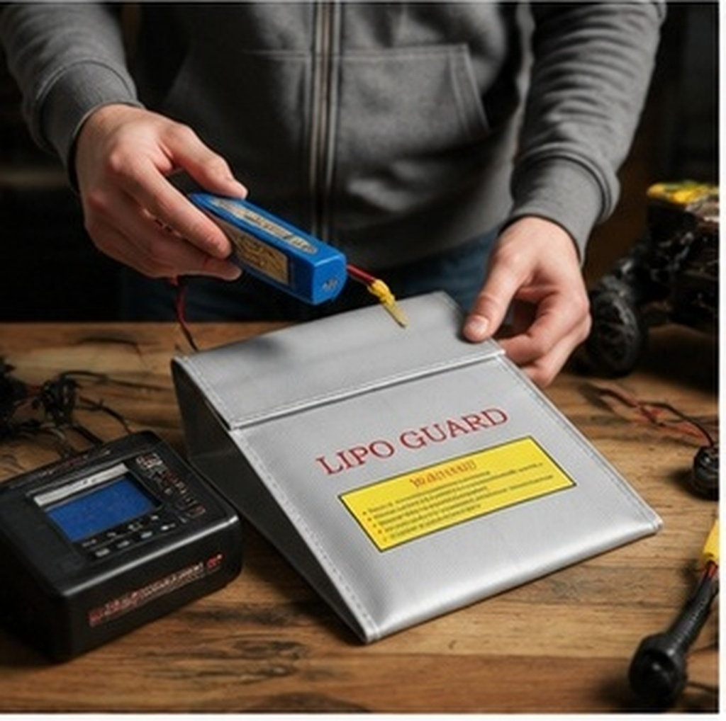 RC 리튬 폴리머 배터리용 방화 안전 보호 케이스, 충 - Lipo Battery Fireproof Safety Charge Box 리뷰 및 가격