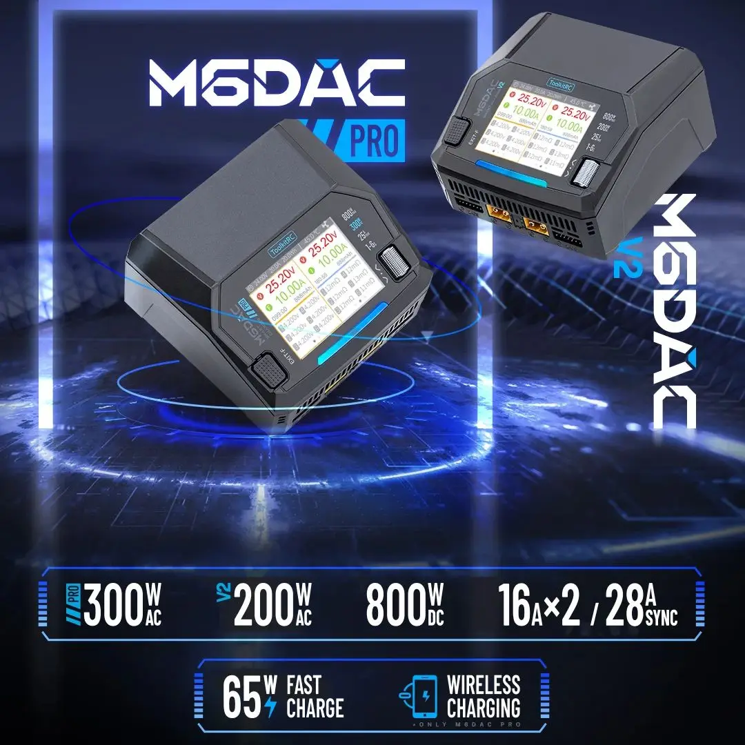 ToolkitRC M6DAC PRO V2 듀얼 채널 스 - Toolkitrc M6Dac Smart Charger 리뷰 및 가격
